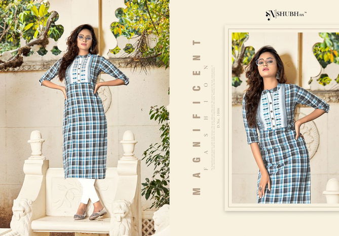 Shubh Kulfi 1 Viscose Handloom Ethnic Wear Designer Kurti Collection